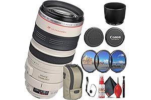 Canon EF 100-400mm F4.5-5.6L IS USM Lens + Filter Kit
