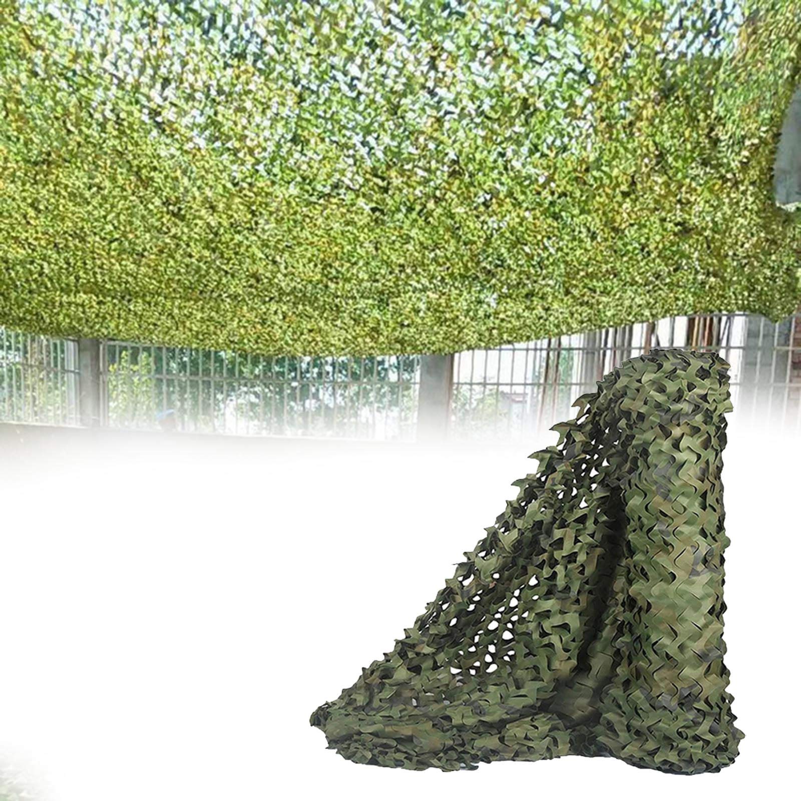Oudini 3*3M(9.8*9.8Ft) Camo Netting, Woodland Camouflage Net, Sunshade Nets, For Military Desert Camping Shooting Hunting/3 * 3M(9.8 * 9.8Ft)