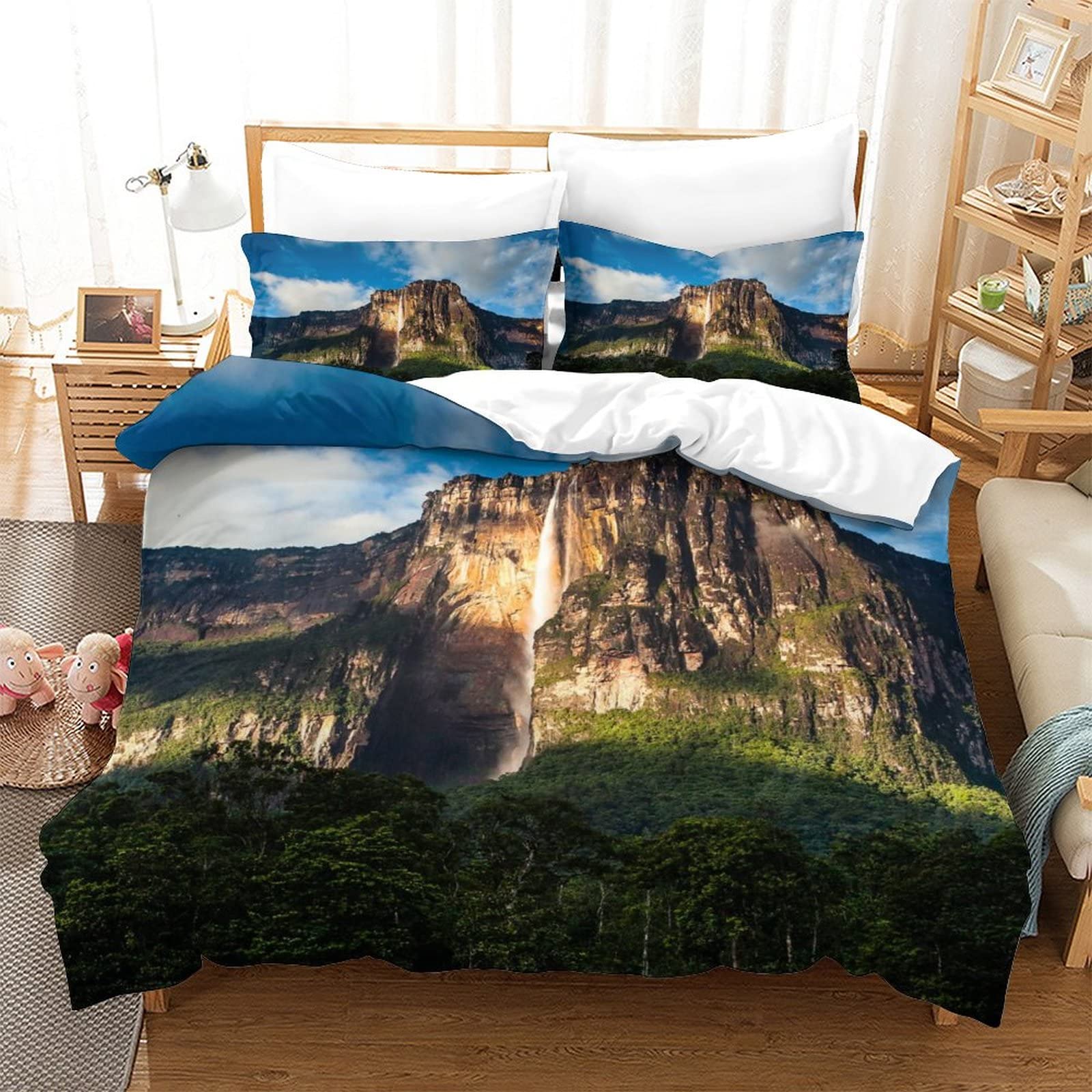 Housse de couette 3D Angel Falls pour transformer la chambre des ados en havre de paix