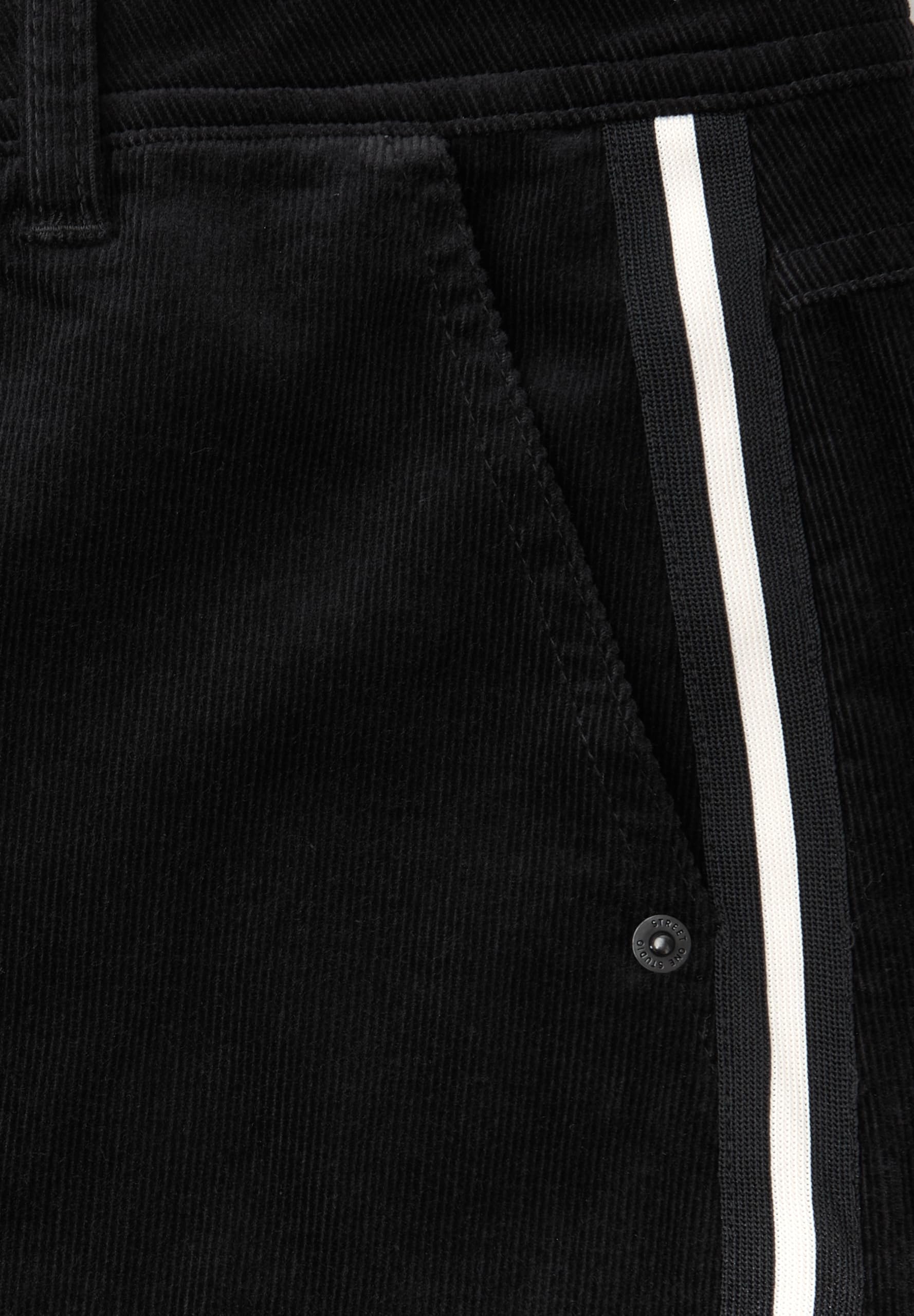 Damen Cord-Rock mit Gallonstreifen