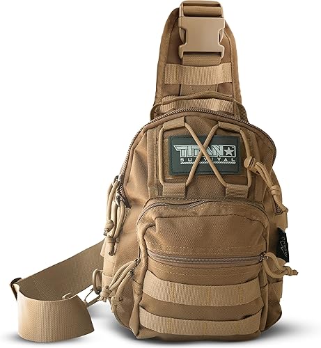 TACAMO Bolsa de hombro cruzada de 10 L, bolsa táctica pequeña para hombres y mujeres, bolsa táctica para hombre con funda, bolsas tácticas cruzadas