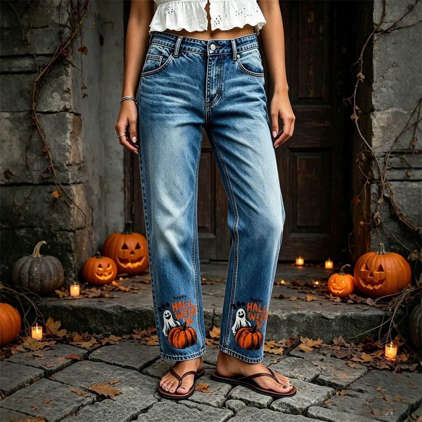 Jeans Donna Curvy Elasticizzati Jeans Vita Alta Larghi Leggeri Pantaloni Baggy Curvy Casual Eleganti Pantaloni Denim Elasticizzati Gamba Larga Taglie Forti Palazzo Pantalone Tempo Libero Y2k Hiphop