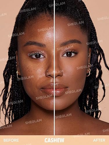 Miniatura 2 de SHEGLAM SKin-Focus - Base de maquillaje en polvo de cobertura completa con control de aceite y peso ligero para rostro