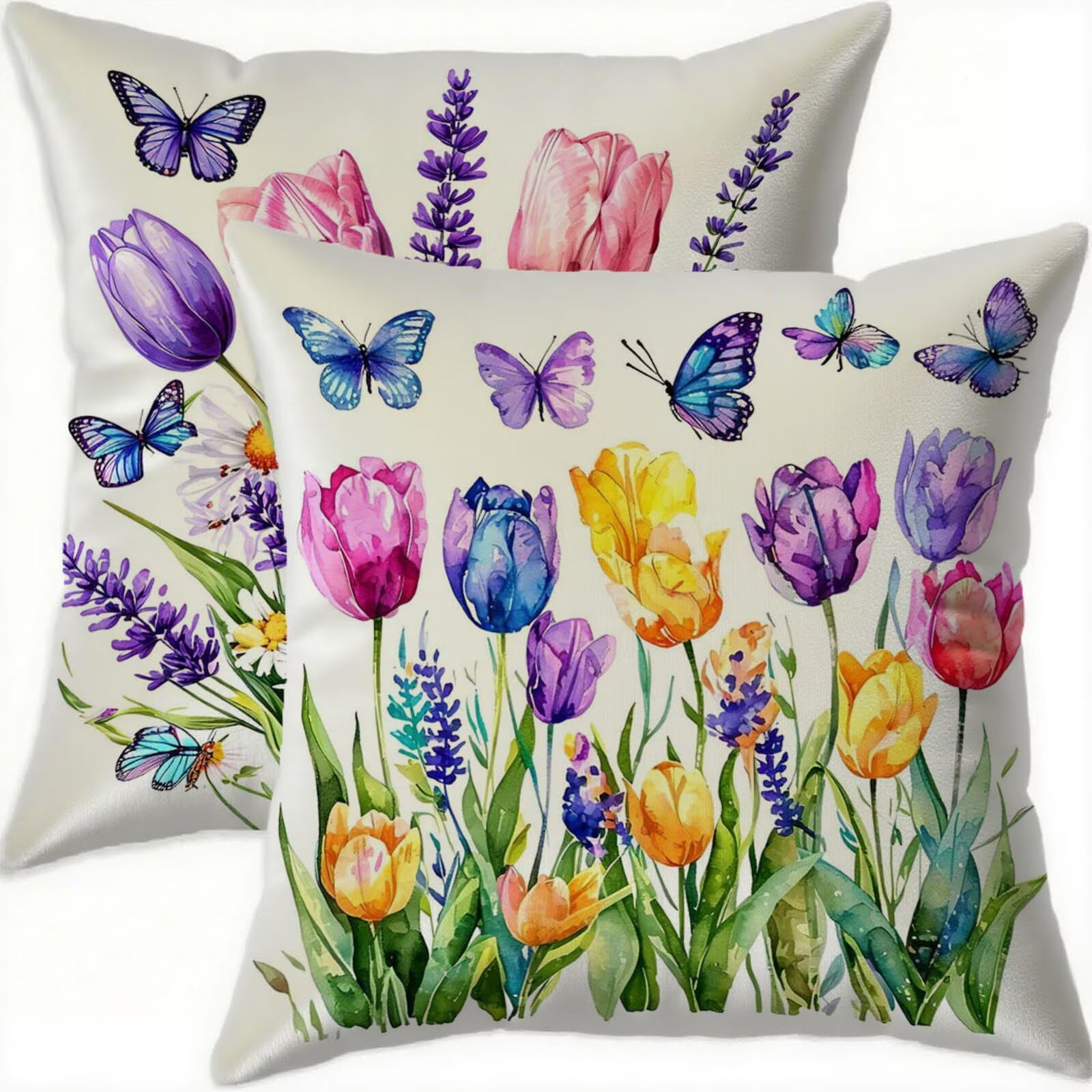 Housse coussin 65x65cm velours violet pour protéger et embellir les vieux divans