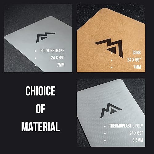 Miniatura 5 de REP Esterillas de yoga ofrecidas en tres opciones diferentes Corcho original, Premium y Poliuretano Reciclado Premium- Con o sin la correa de