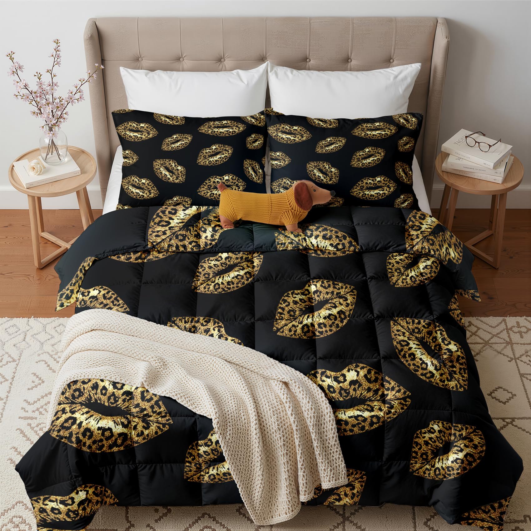GEDAEUBA Lips Duvet Super King Size 10.5 Tog