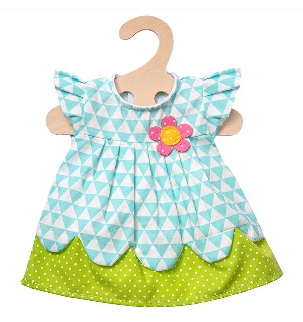 Heless 1855 - Vestido para muñecas con diseño de margaritas, talla 28 - 35 cm