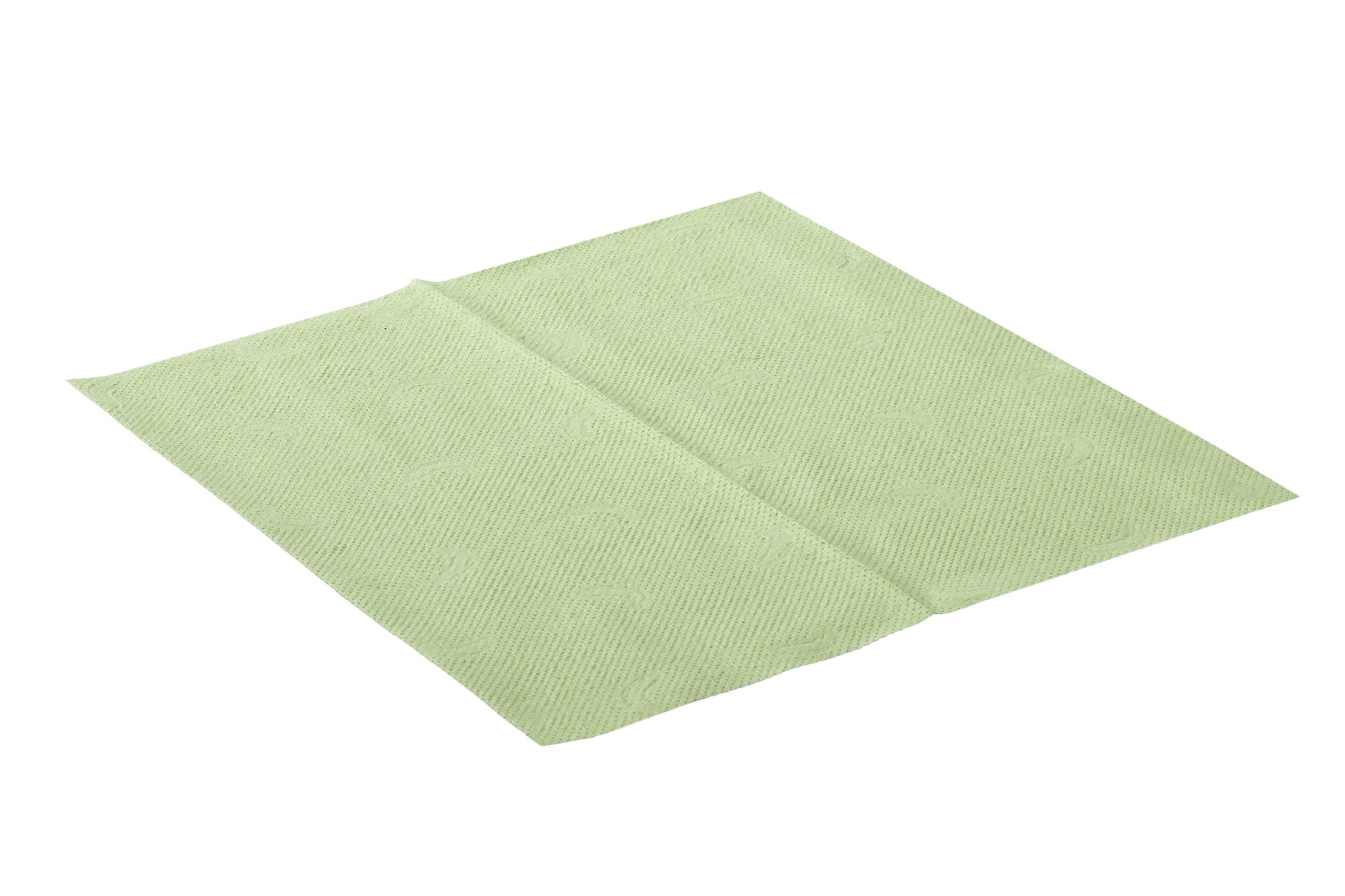 Papierhandtücher Grün Zickzack Premium - Falthandtücher für Papierhandtuchspender - 2-lagig, grün - 20 x 200 (4000) Tücher