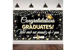 Congratulations Graduates Banner 2022, We Are Proud Graduation Decorations 2022
