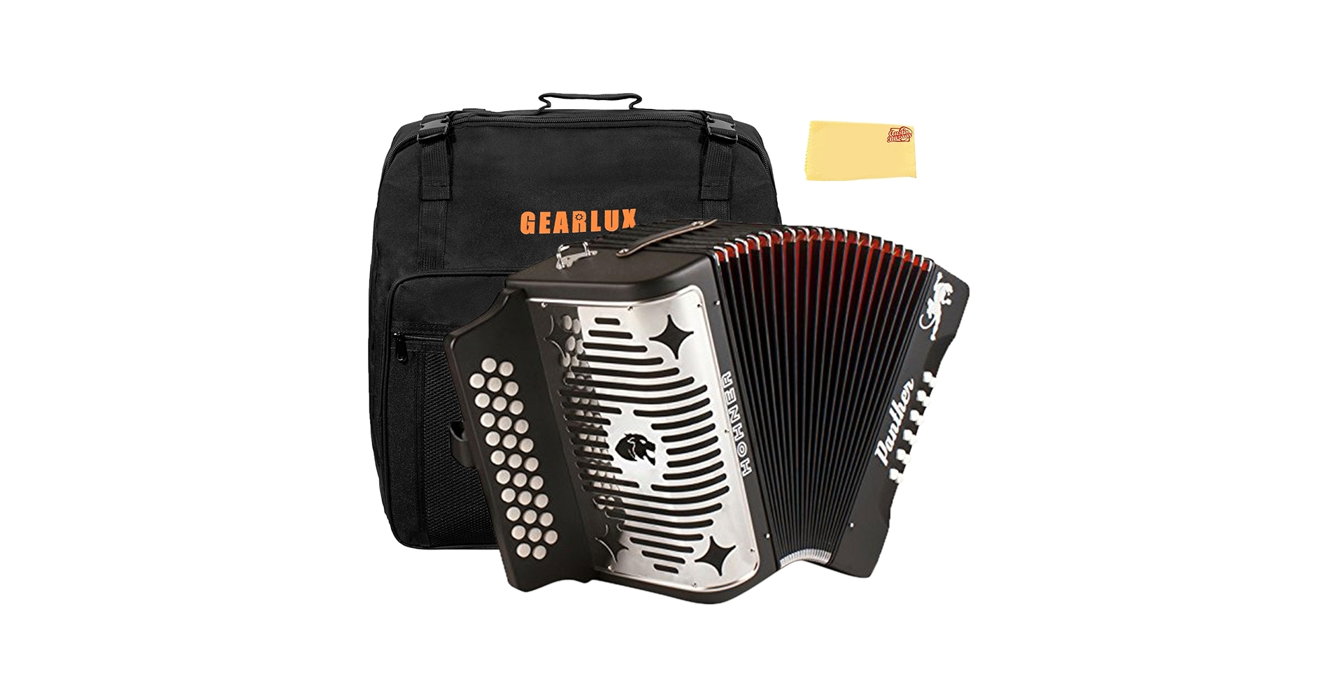 Amazon.com: Hohner 3100GB Panther Diatonic Button Accordion