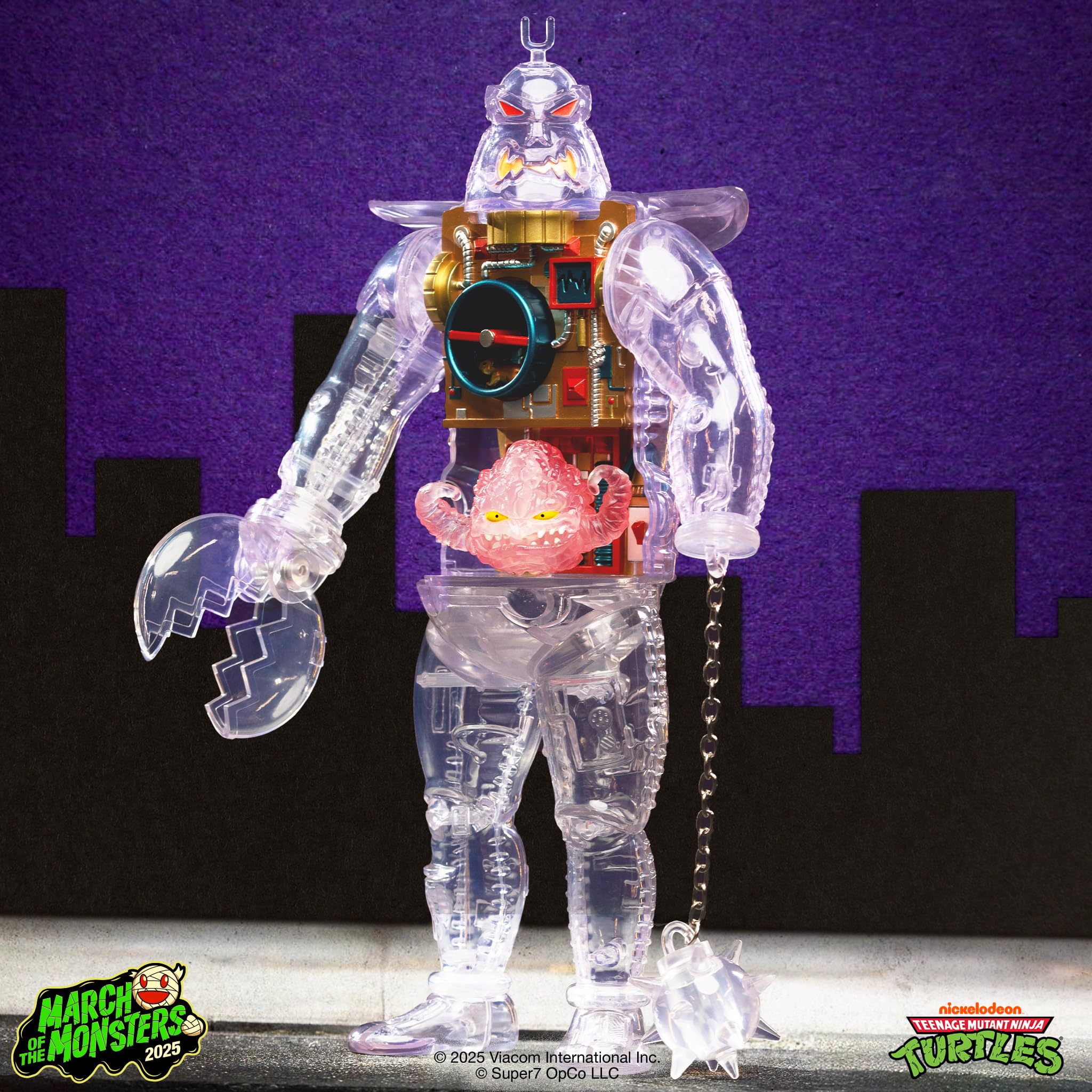 Super7 Super Cyborg Teenage Mutant Ninja Turtles Kang Android