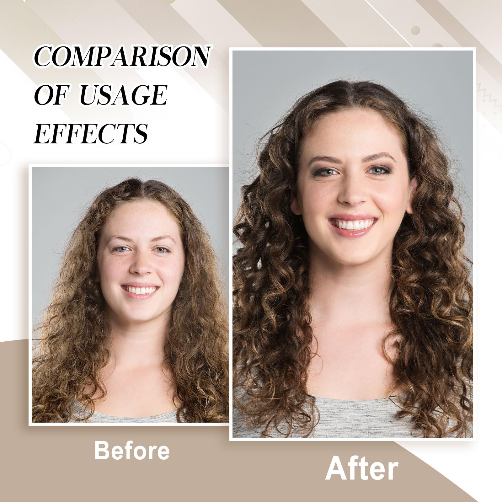 Qufiiry Curly Hair Brush, Curl Defining Brush, Curly Hair Brush Styling Brush - Image 4