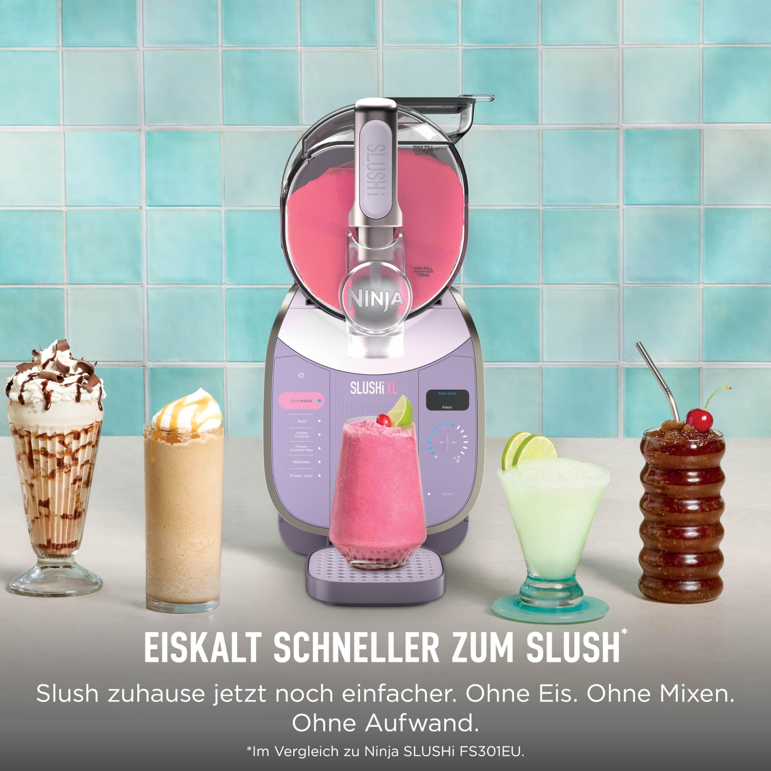 Ninja SLUSHi XL Slush-Eismaschine mit SlushAssist-Technologie, großes Fassungsvermögen von 3,7 l... Ansicht 2