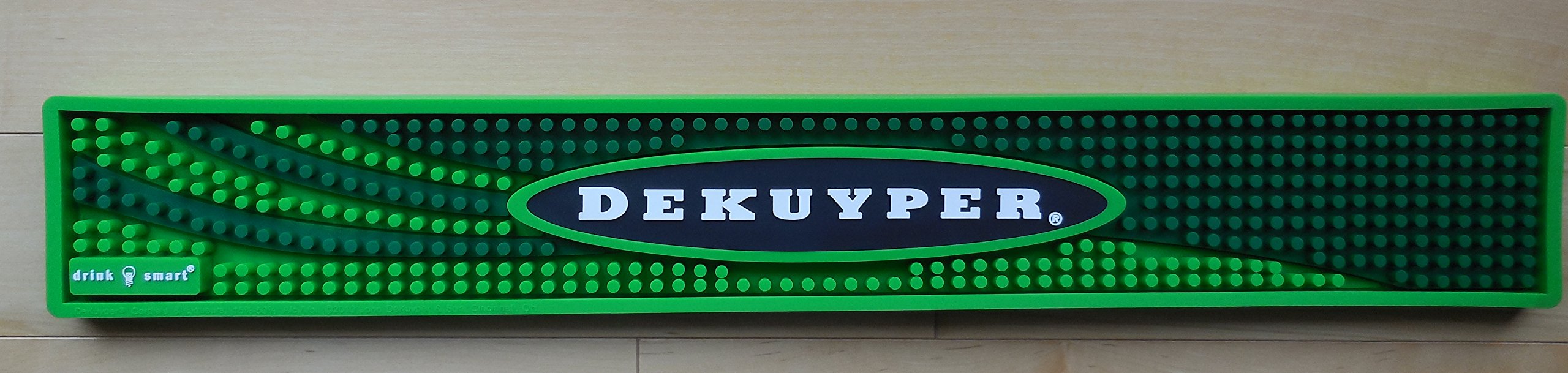 DEKUYPER -Green RUBBER BAR RAIL SPILL MATNEW