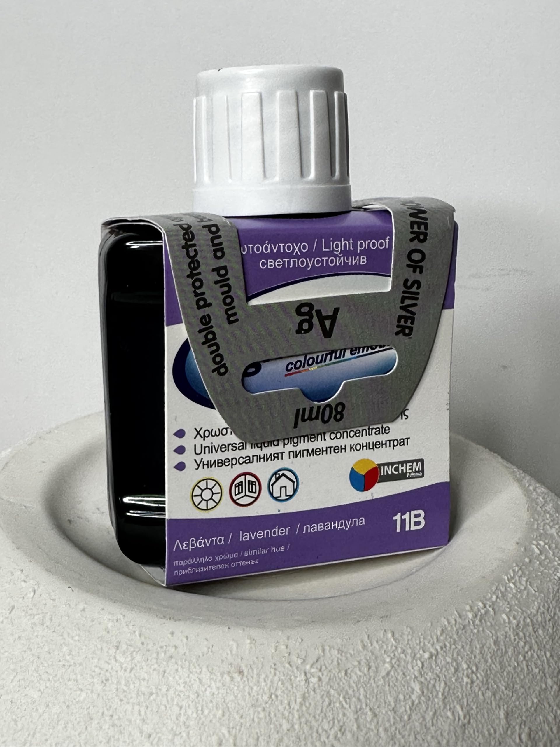 Pigmentmix Lavender Wall Paint Colourant Pigment Paint Colour Interior & Exterior Dye (Lavender)