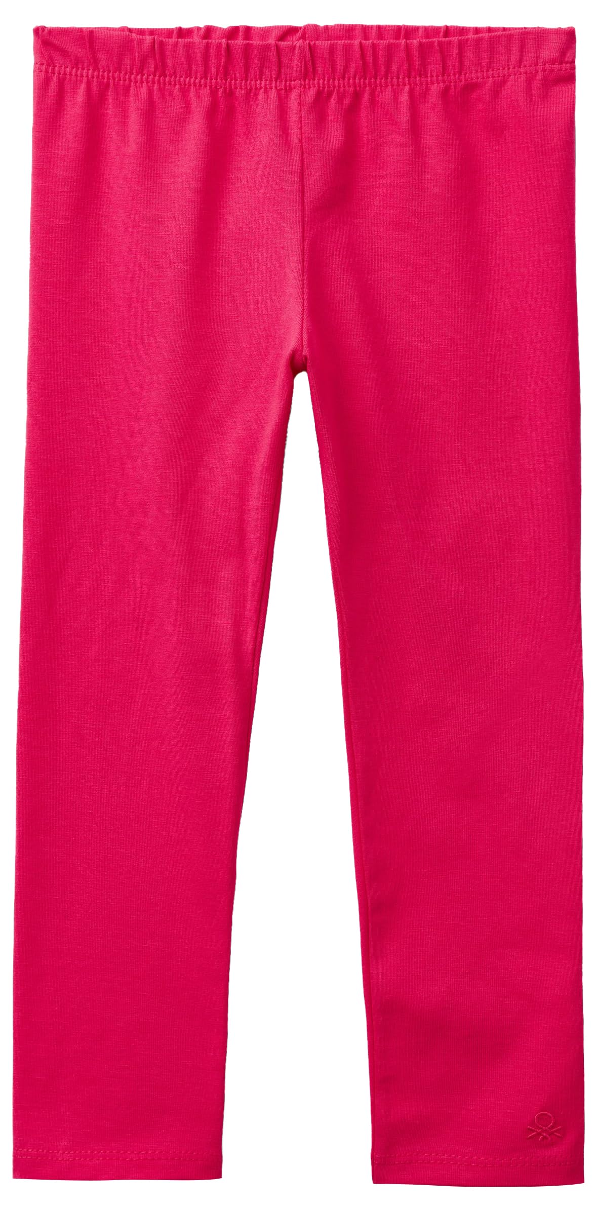 United Colors Of Benetton Kinder-Leggings Rosa – Mit Logo-Stickerei, Slim Fit, Größe 120