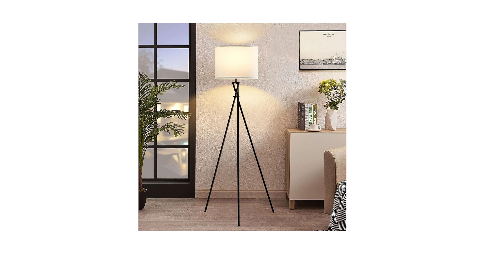 IDÉE　TRIPOD FLOOR LAMP　IDÉE wood-tozing-floor-lamps-