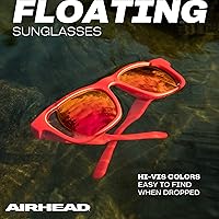 Vista 3 de Airhead Gafas de sol flotantes clásicas Marco ligero con lentes polarizadas antirreflectantes de bloqueo de rayos UV