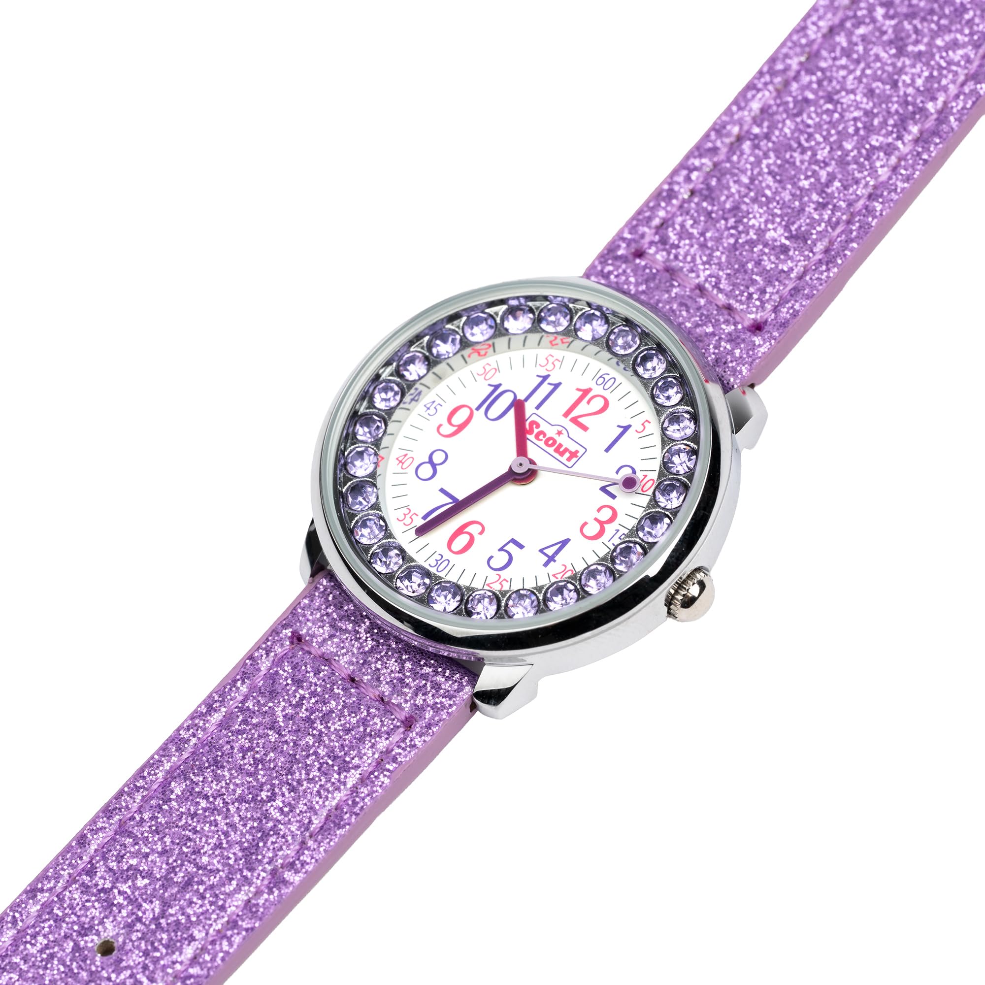 SCOUT Mädchen Analog Quarz Uhr mit Kunststoff Armband 280381011