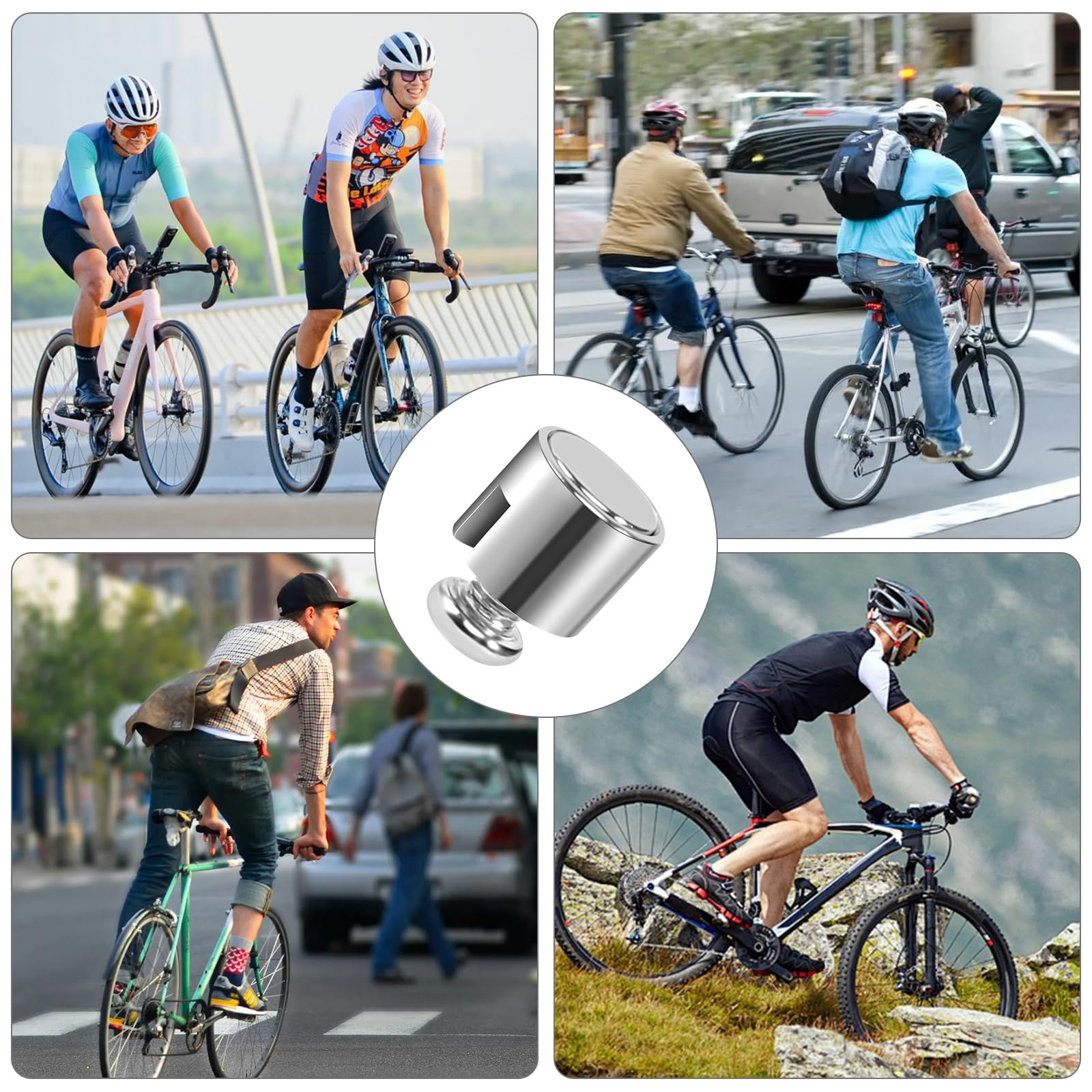 DELAESI Magnes na szprychy rowerowe, szprychy, magnes, szprychy, do rowerów elektrycznych, rowerów górskich