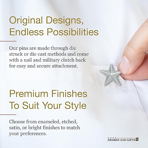 Miniatura 10 de Statue of Liberty USA American Flag Lapel Pins