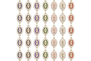 Virgen de Guadalupe Virgin Mary Charm Beads