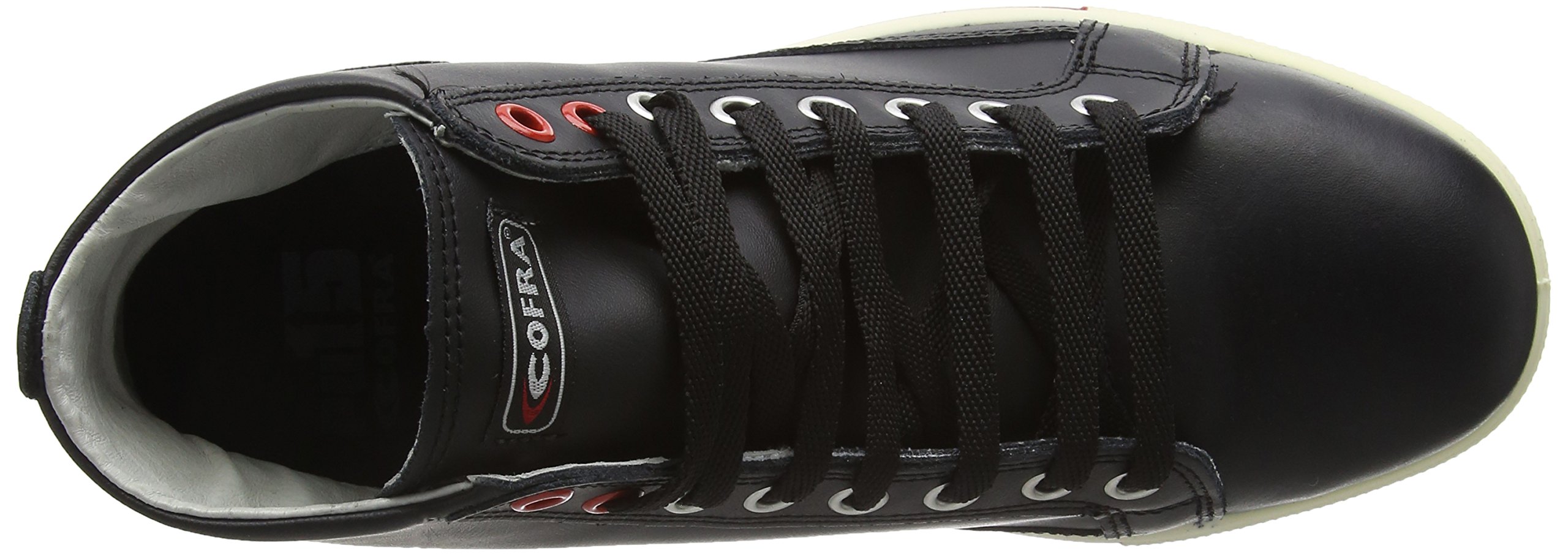 Cofra 35040-001.W42 - Zapatillas de Seguridad (Talla 42, S3 SRC, Color Negro y Blanco)