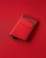 Vista 23 de VULKIT Card Holder with Money Pocket Pop Up Wallet RFID Blocking Slim Metal Bank Card Case Holds 5 Cards and Notes Gris (Space Grey)