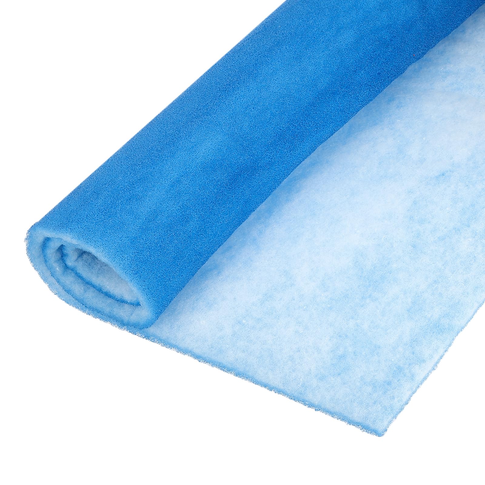 PATIKIL Filtro Presa D'Aria 39" x 39", Tagliabile Filtro Griglia Lavabile Sostitutivo Per Condizionatori Griglie Prese D'Aria Soffitto HVAC Stufe Per Casa, Blu