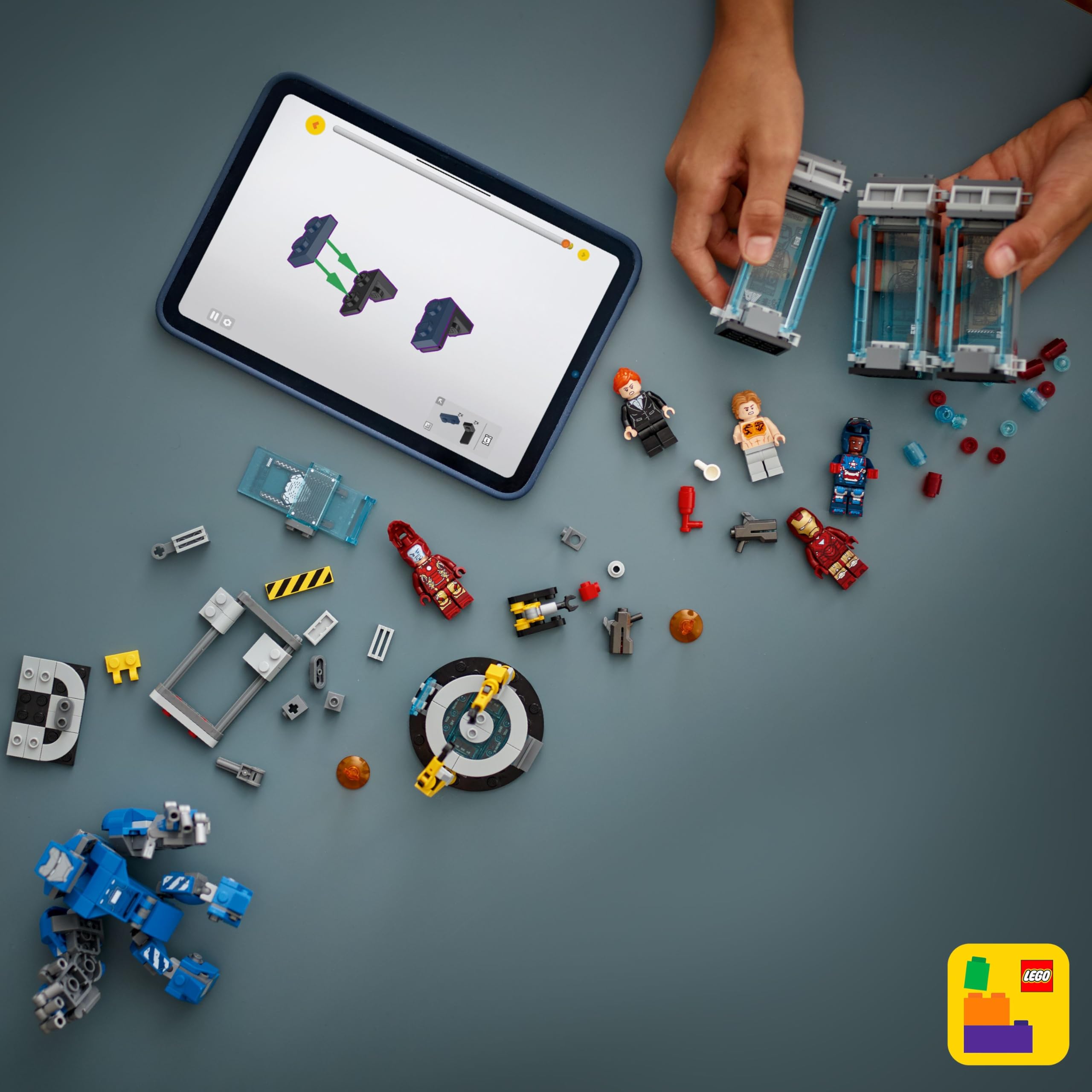 LEGO Super Heroes Marvel Laboratório do Homem de Ferro: Salão de