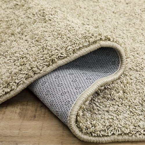 Miniatura 4 de COZYLOOM Alfombra moderna de felpa de 4 x 6 pies, alfombra acogedora de lujo, ultra suave, para interiores, para sala de estar, antideslizante,