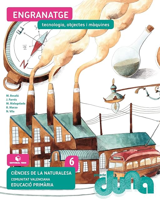 Portada de Quadern Ciencies Naturals Engranatge 6º Educación Primaria Duna Comuni
