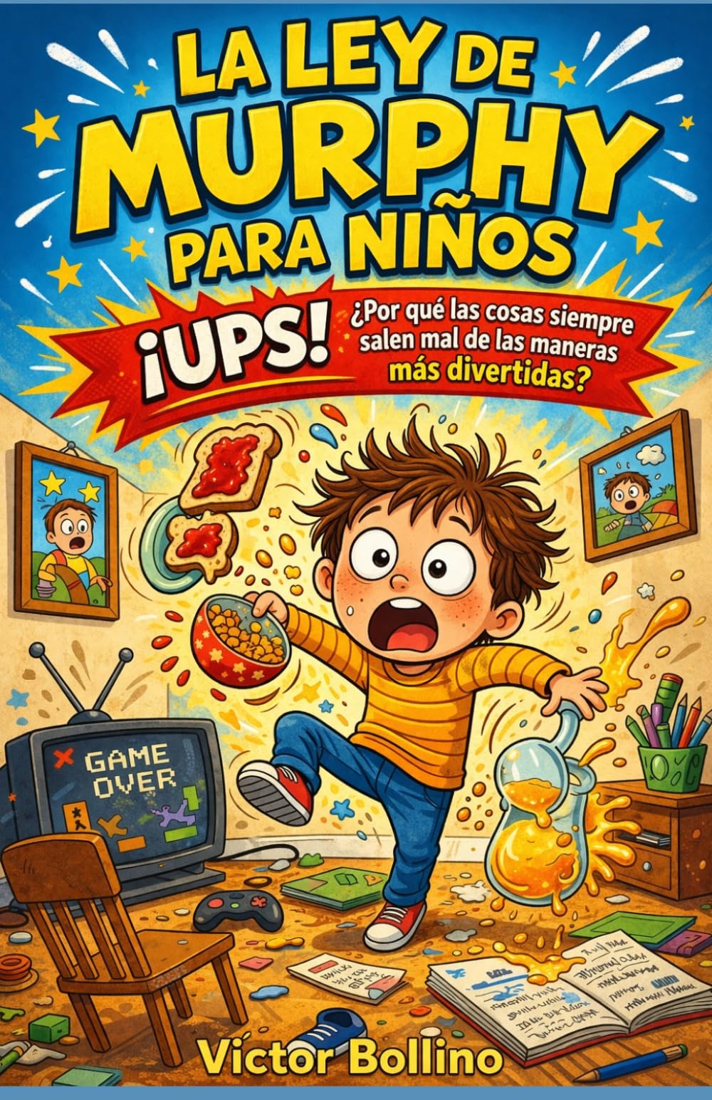 La ley de Murphy para niños: ¡UPS! ¿Por qué las cosas siempre salen mal de las maneras más divertidas?