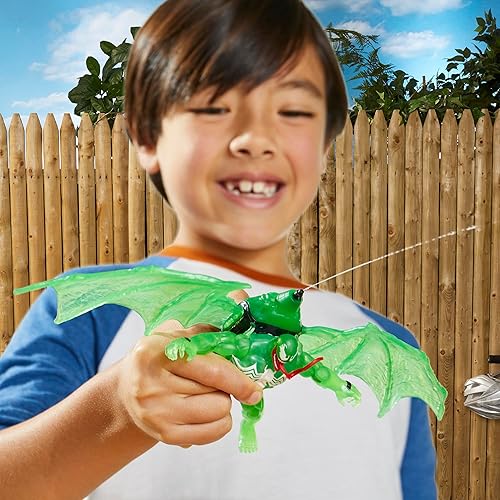 Miniatura 9 de Marvel Epic Hero Series Web Splashers Green Symbiote Venom Hydro Wing Blast, figura de acción y juego de vehículos, juguetes de superhéroe de