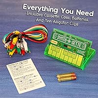 Vista 5 de Synth-a-Sette el sintetizador analógico original del tamaño de cassette. Reproduce melodías sobre la marcha con este sintetizador de bolsillo o crea