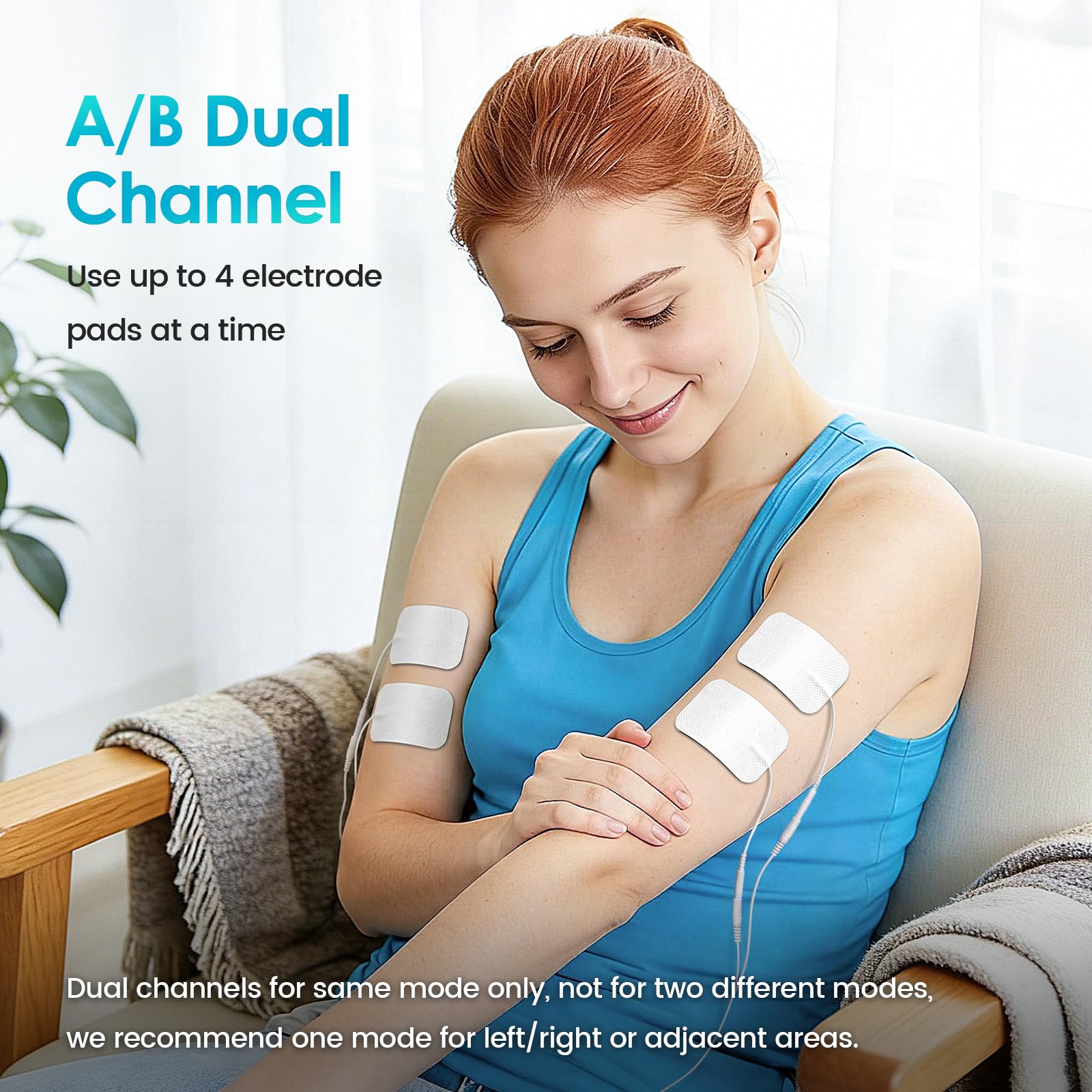 FDA Cleared TENS Unit Muscle Stimulator, HD Color Screen & 24 Modes — Amazon image 7