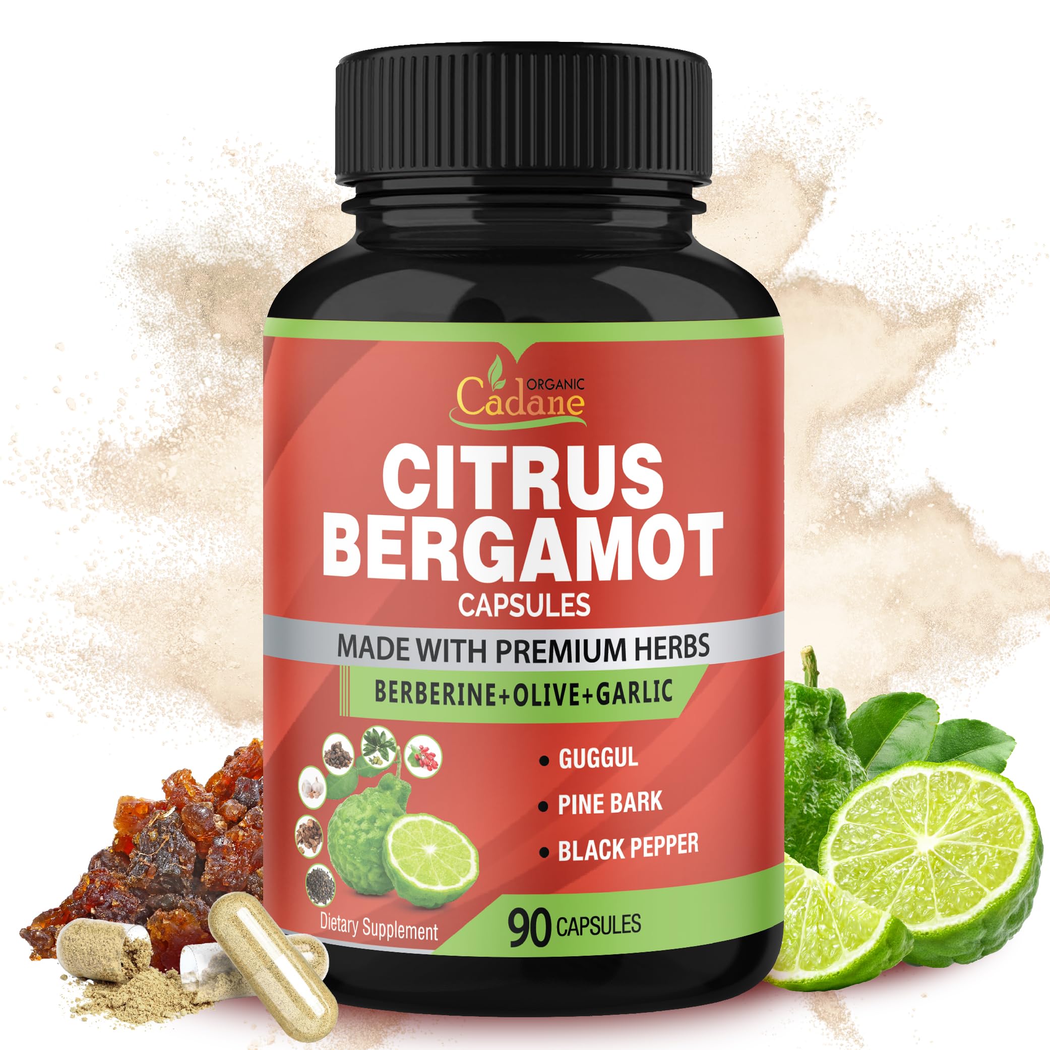 Organic Cadane Citrus Bergamot Supplement