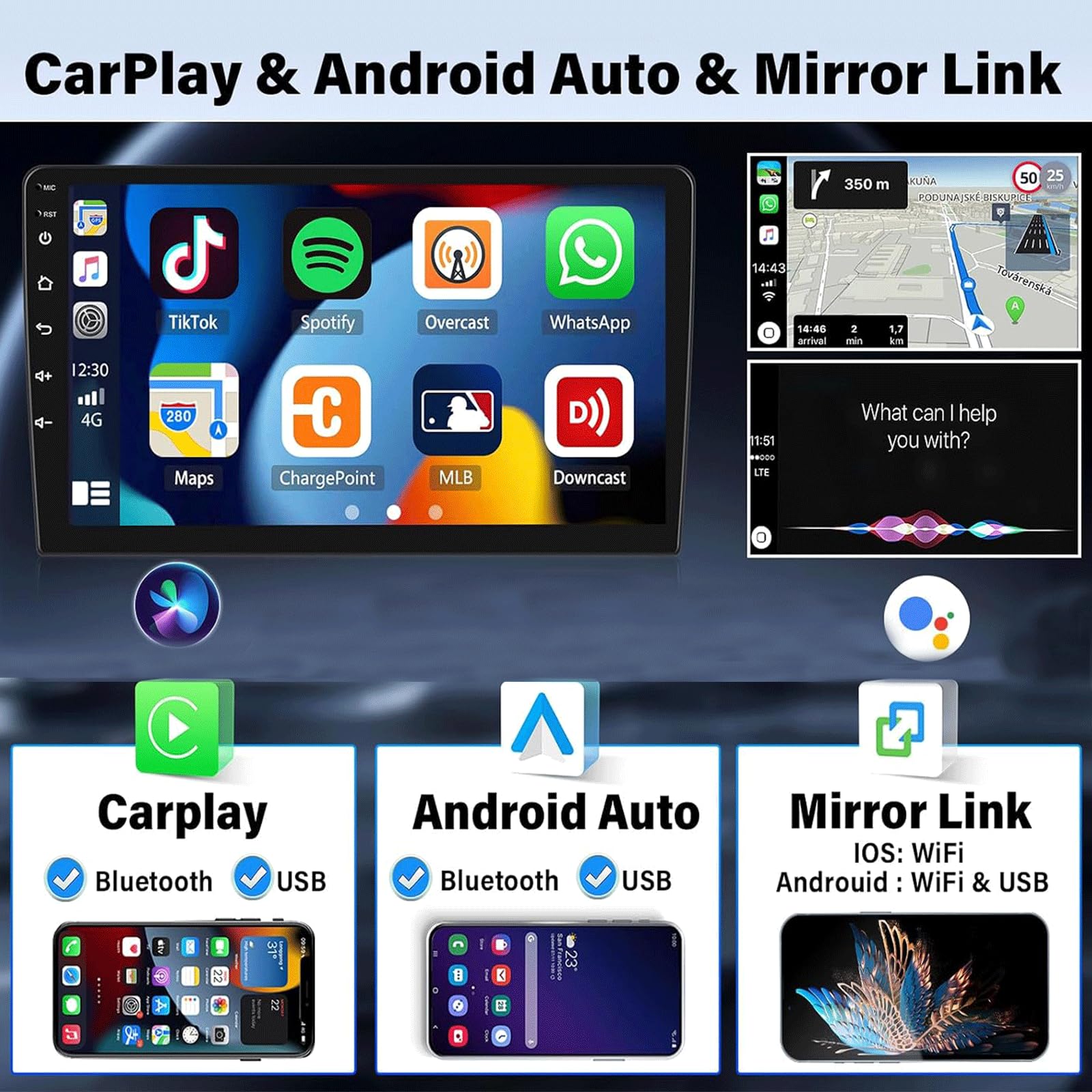 Radio Samochodowe Do Lexus IS250 200 300 350 2006-2012 Z Carplay