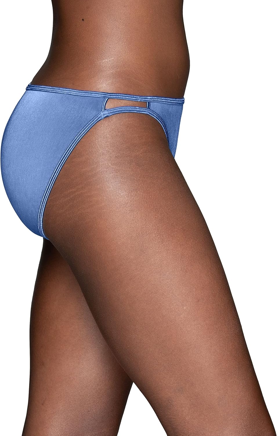 Vanity Fair Women's Illumination String Bikini Panties, Silky Stretch & Satin Trim