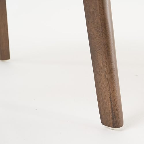 Miniatura 9 de Christopher Knight Home Lucious - Sillas de comedor con acabado de nogaltela, juego de 2 piezas, color gris oscuro