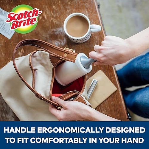 Miniatura 5 de 3M 830R-S-48 Scotch-Brite - Rodillo de pelusa 50 adhesivo 48 hojas de 4 pulgadas x 251 pies