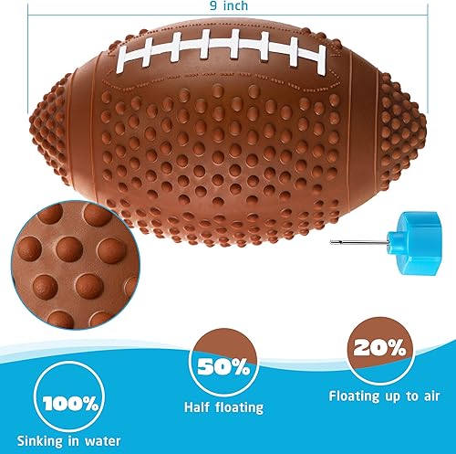 Miniatura 2 de Fútbol impermeable para piscina, fútbol bajo el agua para jugar en la piscina, pasar, jugar al fútbol en la piscina, buceo, juego de fútbol de playa