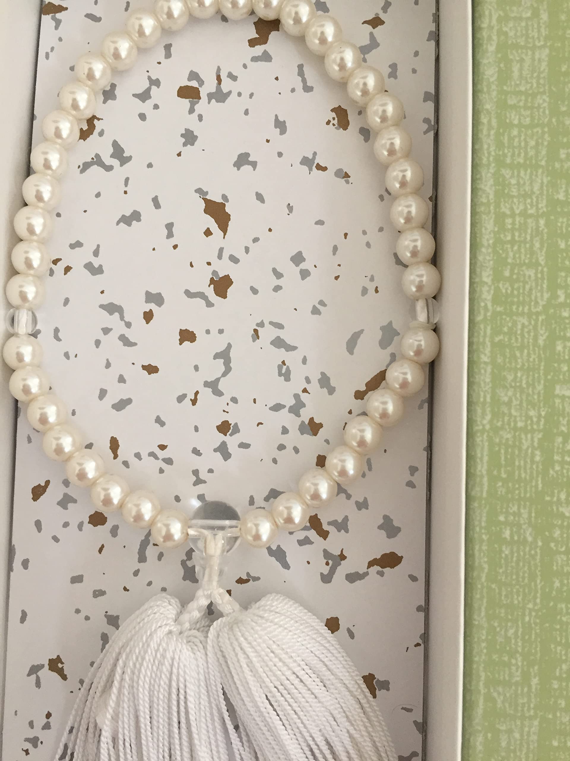 Amazon.com: OJUZU Buddhist Zen Meditation Lady's Player Pearl