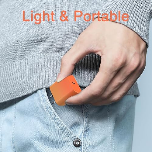 Miniatura 7 de Paquete de 2 bloques de cargador USB C de 20 W, adaptador de corriente iGENJUN USB-C, cargador de teléfono con capacidad de carga rápida, cargador