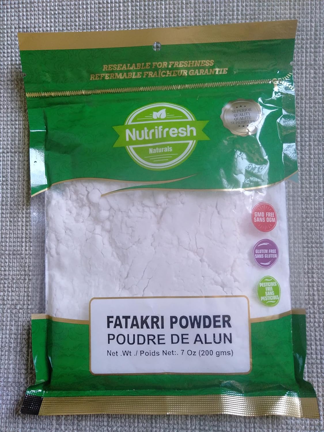 Alum Powder 200g PotassiumSulphate powder, potashalum, Fatakdi