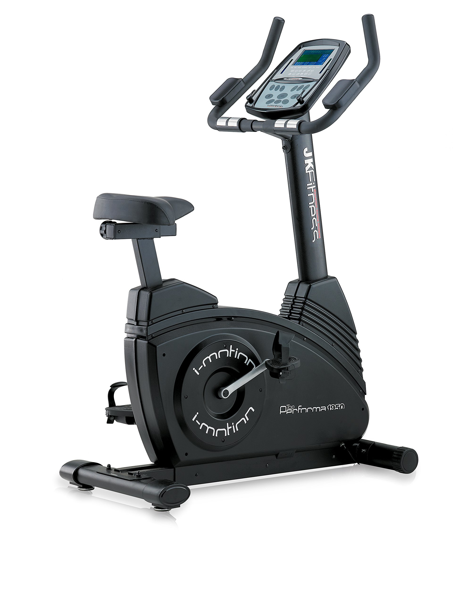 JK Fitness Top Performa Cyclette Elcyclette Elettromagnetica, Nero