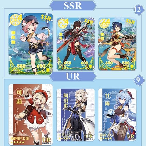 Miniatura 3 de Genshin Card,Genshin Impact Trading Card,Genshin Impact TCG Card,Genshin Impact Booster Packs