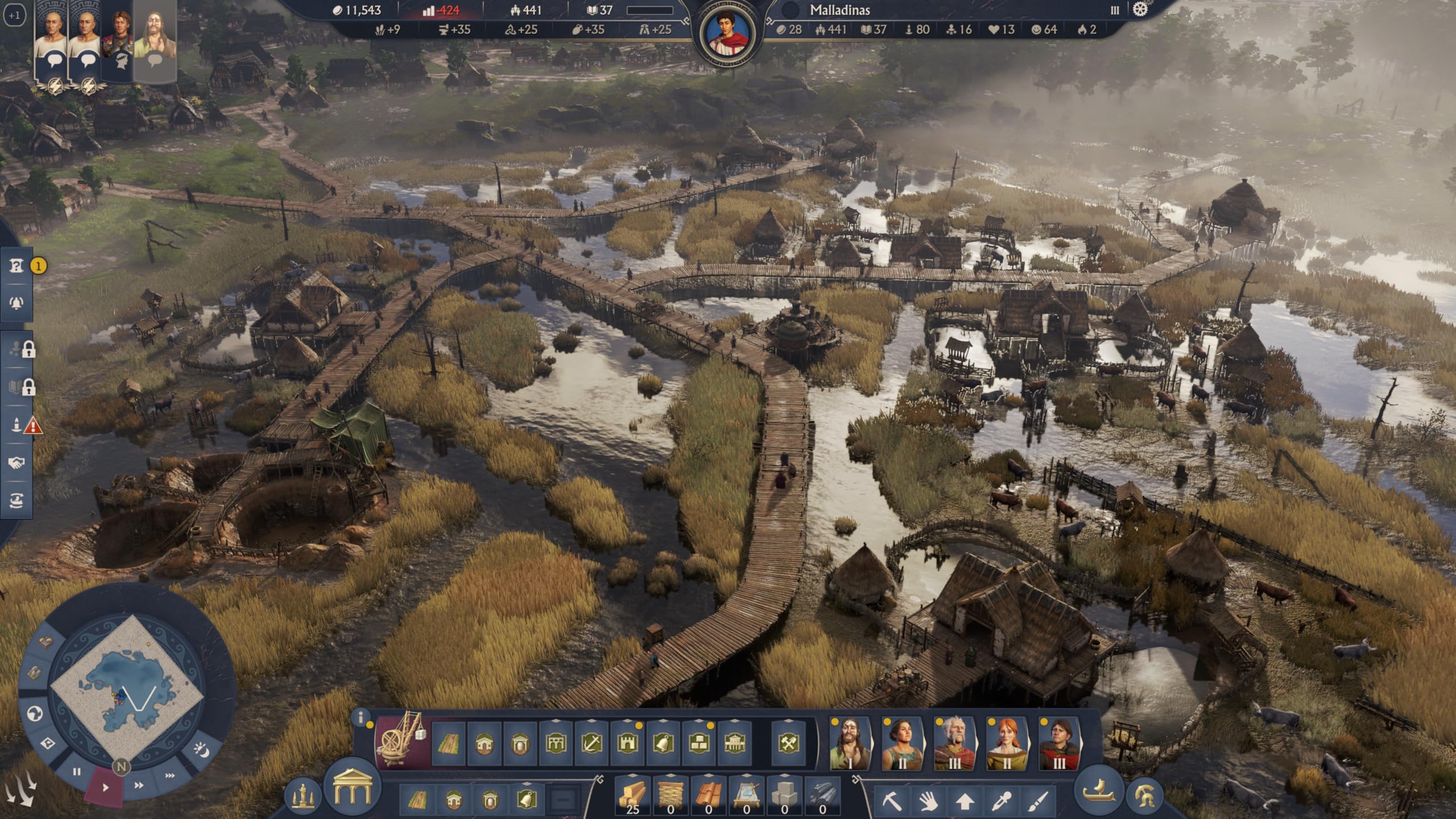 ANNO 117 PAX ROMANA GOVERNOR'S EDITION EFIGS PC