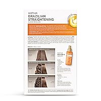 Vista 2 de KATIVA Kit de alisado de queratina brasileña - Keratina Alisado Brasileño + suero protector de calor Potion 4, suavizado sin formaldehído