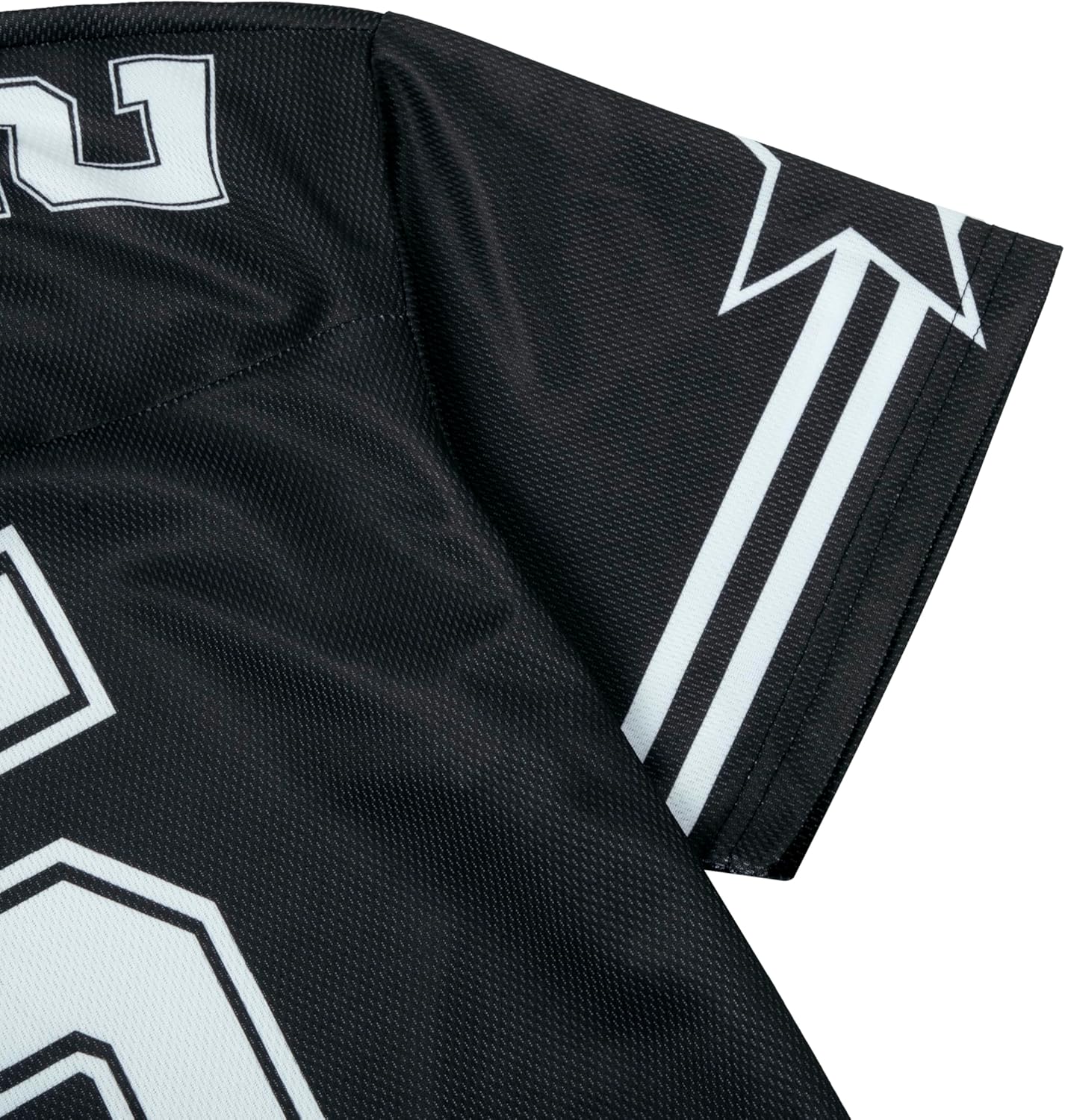 Jersey Shirts for Men Y2k Graphic Number Oversized Tees V Neck Baggy Streetwear T Shirt Summer Tops - Image 4